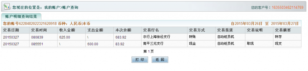 3月27日上?？蛻魠R款625元購15把剪刀